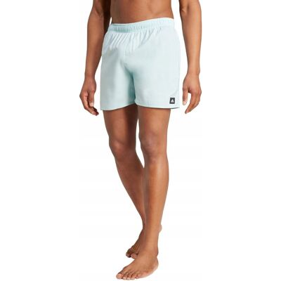Spodenki kąpielowe męskie adidas Solid CLX Short-Length błękitne IX7580 S Spodenki kąpielowe męskie adidas Solid CLX Short-Length błękitne IX7580 S
