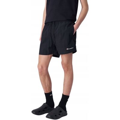 Spodenki kąpielowe męskie Champion Beachshort czarne 219979 KK001 2XL Spodenki kąpielowe męskie Champion Beachshort czarne 219979 KK001 2XL