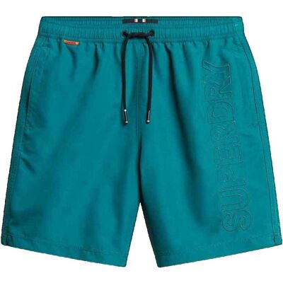 Superdry Premium haftowane szorty kąpielowe 17'' Superdry Premium haftowane szorty kąpielowe 17''