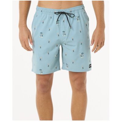 Szorty kąpielowe męskie RIP CURL Hula Breach Volley niebieskie M Szorty kąpielowe męskie RIP CURL Hula Breach Volley niebieskie M