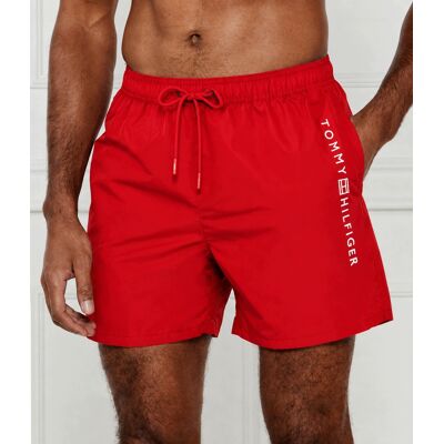 Tommy Hilfiger Spodenki, Kąpielówki M Medium Drawstring Czerwone - R. M Tommy Hilfiger Spodenki, Kąpielówki M Medium Drawstring Czerwone - R. M