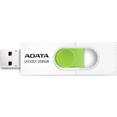 Inny producent Adata Pamięć Usb Uv320 256 Gb Biało-Zielony Inny producent Adata Pamięć Usb Uv320 256 Gb Biało-Zielony