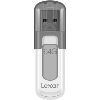 Lexar Pendrive JumpDrive V100 USB 3.0 64GB (LJDV100-64GABGY) Lexar Pendrive JumpDrive V100 USB 3.0 64GB (LJDV100-64GABGY)