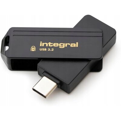 Pendrive USB-C 64GB Integral 3.2 - Bezpieczny i Szybki Pendrive USB-C 64GB Integral 3.2 - Bezpieczny i Szybki