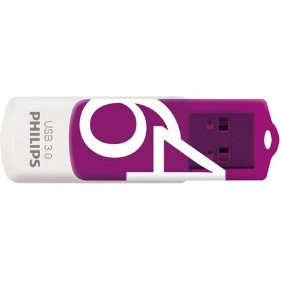 Philips FM64FD00B USB Vivid 64GB - USB Stick Philips FM64FD00B USB Vivid 64GB - USB Stick