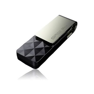 Silicon Power Blaze B30 64GB USB 3.1 TSOP Czarny Silicon Power Blaze B30 64GB USB 3.1 TSOP Czarny