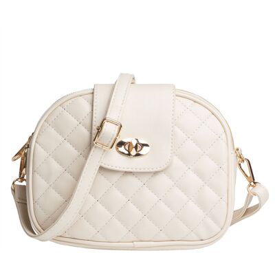 Alessio TOREBKA Damska CROSSBODY na ramię PIKOWANA PASEK QUILTED Alessio TOREBKA Damska CROSSBODY na ramię PIKOWANA PASEK QUILTED