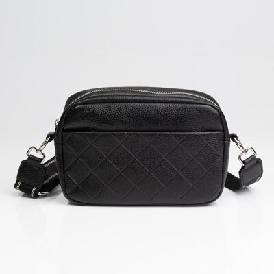 Alessio TOREBKA Damska CROSSBODY PIKOWANA PASEK QUILTED SKÓRA NATURALNA Alessio TOREBKA Damska CROSSBODY PIKOWANA PASEK QUILTED SKÓRA NATURALNA