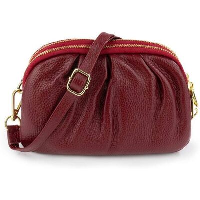 Alessio TOREBKA Damska na ramię CROSSBODY mała SKÓRA NATURALNA Alessio TOREBKA Damska na ramię CROSSBODY mała SKÓRA NATURALNA