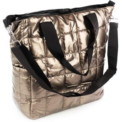 Alessio TOREBKA Damska PIKOWANA TORBA KLASYCZNA Shopper QUILTED Alessio TOREBKA Damska PIKOWANA TORBA KLASYCZNA Shopper QUILTED