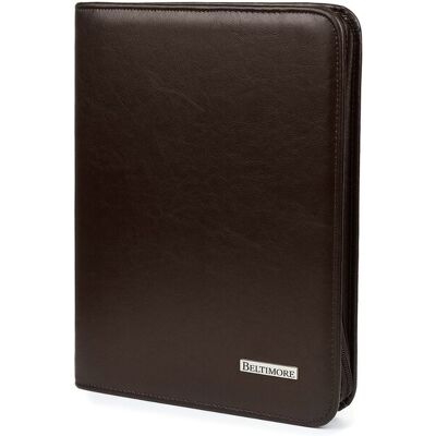 Beltimore brązowy męski biwuar aktówka teczka organizer dla handlowca I58 brązowy, beżowy Beltimore brązowy męski biwuar aktówka teczka organizer dla handlowca I58 brązowy, beżowy