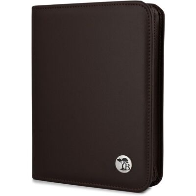 Brązowy Beltimore luksusowy męski biwuar aktówka teczka A5 organizer dla handlowca I62 brązowy, beżowy Brązowy Beltimore luksusowy męski biwuar aktówka teczka A5 organizer dla handlowca I62 brązowy, beżowy