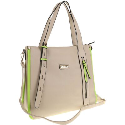 Rehafund CHARRO Elegancka Torebka Damska Teczka listonoszka CH736243 Beige Rehafund CHARRO Elegancka Torebka Damska Teczka listonoszka CH736243 Beige