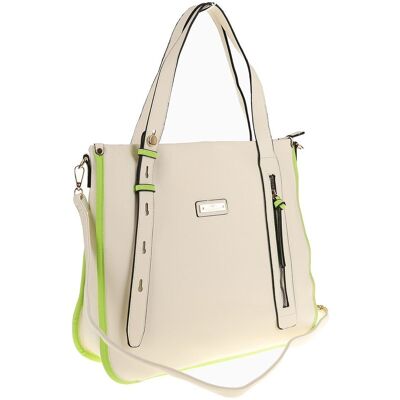 Rehafund CHARRO Elegancka Torebka Damska Teczka listonoszka CH736243 White Rehafund CHARRO Elegancka Torebka Damska Teczka listonoszka CH736243 White