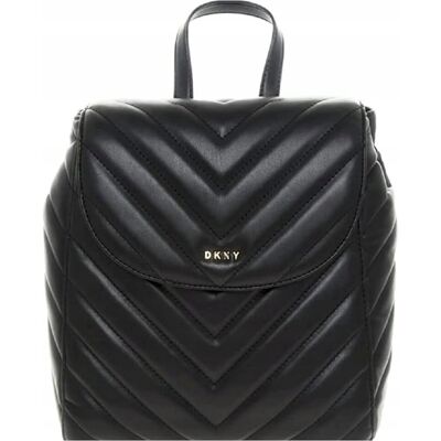 Dkny Plecak Damski Czarny Pikowany Mały T_a Dkny Plecak Damski Czarny Pikowany Mały T_a