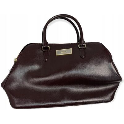 Elegancka Brązowa Torebka Damska Uchwyty Dkny Elegancka Brązowa Torebka Damska Uchwyty Dkny