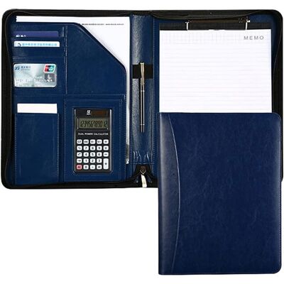 Inny producent Elegancki Biwuar Aktówka Teczka Biznesowa Multi Organizer A4 Niebieska Inny producent Elegancki Biwuar Aktówka Teczka Biznesowa Multi Organizer A4 Niebieska