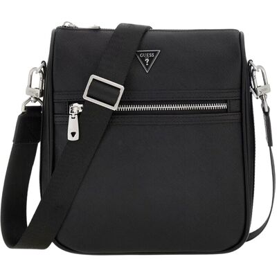 Guess Czarna męska saszetka Milano Crossbody 2 Guess Czarna męska saszetka Milano Crossbody 2