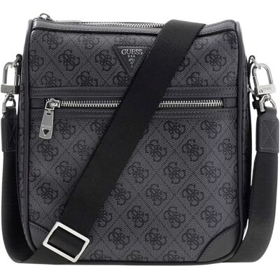 Guess Czarna saszetka męska w monogram Milano Crossbody 2 Guess Czarna saszetka męska w monogram Milano Crossbody 2