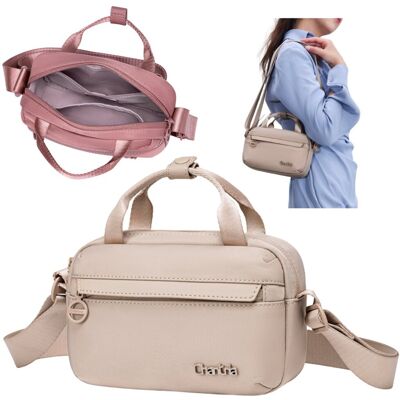 wowbag MINI TOREBKA beżowa DAMSKA miejska wodoodporna dla dziewczyny na telefon wowbag MINI TOREBKA beżowa DAMSKA miejska wodoodporna dla dziewczyny na telefon