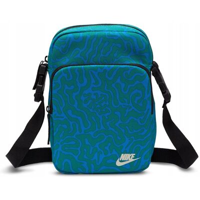 Nike Heritage Crossbody Bag 'Blue/stadium Green' (Fn0884-406) 4 L Nike Heritage Crossbody Bag 'Blue/stadium Green' (Fn0884-406) 4 L