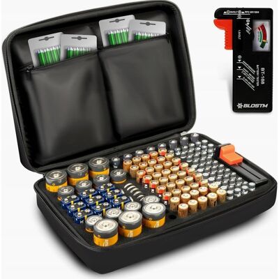 Inny producent Organizer Na Baterie Pojemnik Etui Pokrowiec Kuferek Walizka Duży Inny producent Organizer Na Baterie Pojemnik Etui Pokrowiec Kuferek Walizka Duży