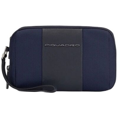 Pochette A 2 Scomparti Uomo Piquadro Ac5940br2r-Blu Blu Pochette A 2 Scomparti Uomo Piquadro Ac5940br2r-Blu Blu