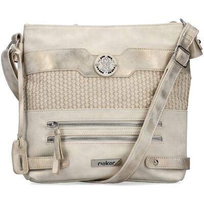 Rieker H1346-92 Beige Combination Torebka Damska Eko Ecru Rieker H1346-92 Beige Combination Torebka Damska Eko Ecru