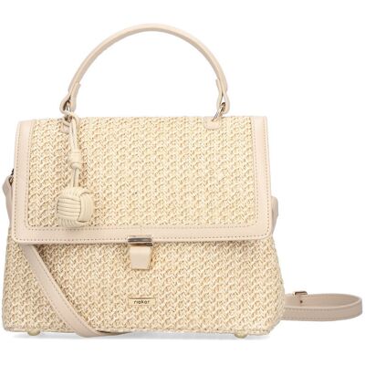 Rieker H1606-60 Beige Torebka Damska Beżowa Pleciona Rieker H1606-60 Beige Torebka Damska Beżowa Pleciona