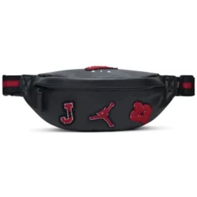 Saszetka Nerka Air Jordan Jam Borough Varsity Crossbody Bag Czarna - Ma9064-023 Saszetka Nerka Air Jordan Jam Borough Varsity Crossbody Bag Czarna - Ma9064-023
