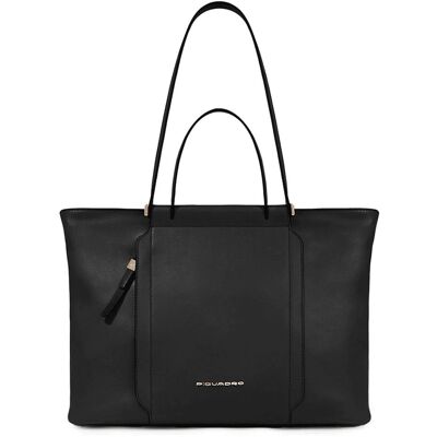 Shopping Porta Pc E Ipad Donna Piquadro Bd3336w92-N Nero Shopping Porta Pc E Ipad Donna Piquadro Bd3336w92-N Nero