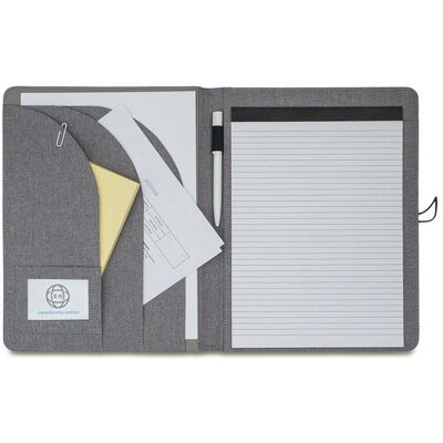HelloShop Teczka A4 z RPET Crawley, szary HelloShop Teczka A4 z RPET Crawley, szary