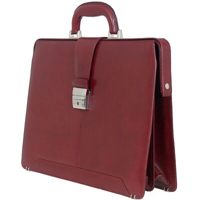 Qstyle Teczka damska naturalna skóra bordo Qstyle Teczka damska naturalna skóra bordo