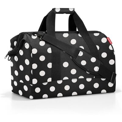 Torba Allrounder L, Dots White, Reisenthel Torba Allrounder L, Dots White, Reisenthel
