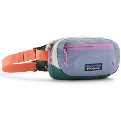 Torba biodrowa Patagonia Terravia Mini Hip Pack - patchwork / barnacle blue Torba biodrowa Patagonia Terravia Mini Hip Pack - patchwork / barnacle blue