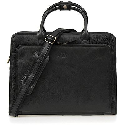 KATANA Torba Biznesowa Na Laptop Z Naturalnej Skóry Licowej - Elegancja I Profesjonalizm KATANA Torba Biznesowa Na Laptop Z Naturalnej Skóry Licowej - Elegancja I Profesjonalizm