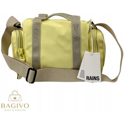 Torba Crossbody Rains Trail Straw Żółty Duża Torba Crossbody Rains Trail Straw Żółty Duża