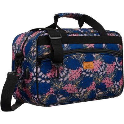 Torba Damska Podróżna Do Samolotu 40x20x25 Rovicky Lekki Bagaż Podręczny Lotniczny Kabinowy Usb Torba Damska Podróżna Do Samolotu 40x20x25 Rovicky Lekki Bagaż Podręczny Lotniczny Kabinowy Usb