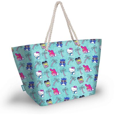 Inny producent Torba Plażowa Hello Kitty Palms Beach Bag Inny producent Torba Plażowa Hello Kitty Palms Beach Bag