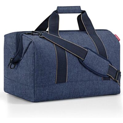 Inny producent Torba podróżna Reisenthel Allrounder L - herringbone dark blue Inny producent Torba podróżna Reisenthel Allrounder L - herringbone dark blue