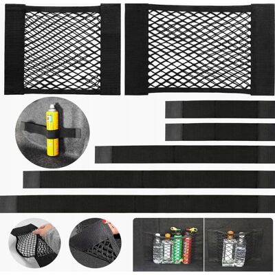 Inny producent Torby Siatkowe 7 Sztuk 12x10 Cali Organizer Bagaznika Samochodowego Mocne Inny producent Torby Siatkowe 7 Sztuk 12x10 Cali Organizer Bagaznika Samochodowego Mocne