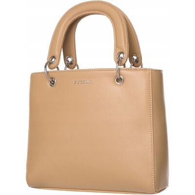 Torebka Damska Listonoszka Mała Beżowa Crossbody Puccini Bml038m-6a Torebka Damska Listonoszka Mała Beżowa Crossbody Puccini Bml038m-6a