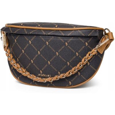 Torebka Damska Listonoszka Na Ramię Crossbody Puccini Brązowa Blxp0055n-2 Torebka Damska Listonoszka Na Ramię Crossbody Puccini Brązowa Blxp0055n-2