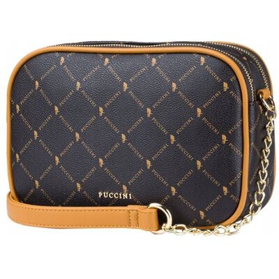 Torebka Damska Shopper Listonoszka Crossbody Puccini Brązowa Blxp0012 2 Torebka Damska Shopper Listonoszka Crossbody Puccini Brązowa Blxp0012 2