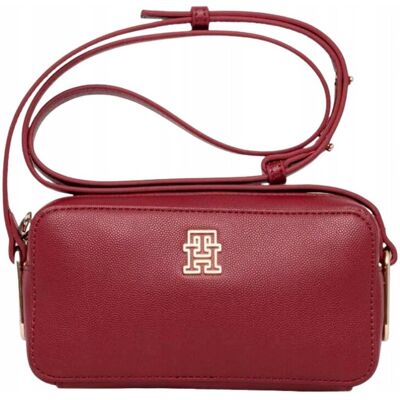Torebka damska Tommy Hilfiger AW0AW15245 BORDOWA NA RAMIĘ MAŁA EKO SKÓRA Torebka damska Tommy Hilfiger AW0AW15245 BORDOWA NA RAMIĘ MAŁA EKO SKÓRA