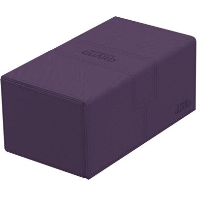 Inny producent Ultimate Guard Twin Flip'n'Tray 200+ Xenoskin - Purple, pudełko na karty Inny producent Ultimate Guard Twin Flip'n'Tray 200+ Xenoskin - Purple, pudełko na karty