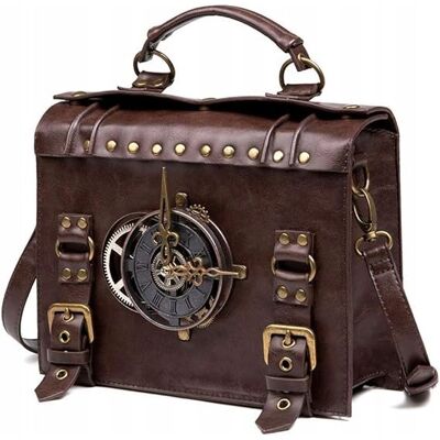 Inny producent VINTAGE STEAMPUNK CROSSBODY PLECAK TORBA RETRO TECZKA GOTYCKA NA LAPTOP Inny producent VINTAGE STEAMPUNK CROSSBODY PLECAK TORBA RETRO TECZKA GOTYCKA NA LAPTOP