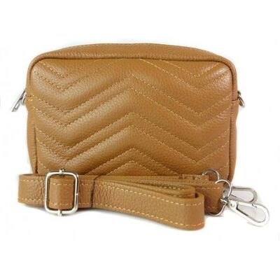KEMER Włoska Listonoszka, Nerka, Przewieszka Vera Pelle Camel Vp1146c KEMER Włoska Listonoszka, Nerka, Przewieszka Vera Pelle Camel Vp1146c