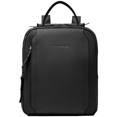 Zaino In Pelle E Tessuto Donna Piquadro Ca5566w92t-N Nero Zaino In Pelle E Tessuto Donna Piquadro Ca5566w92t-N Nero