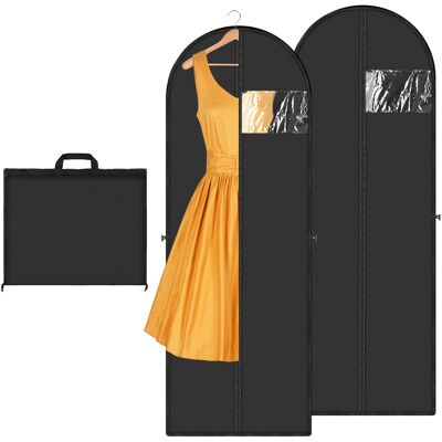 Inny producent 2 X Torba Na Suknię Ślubną, 180 X 60 Cm, Odporne Na Kurz, Pokrowce Na Ubrania, Długie Torby Na Sukienki, Z Uchwytem, Wodoodporne Pokrowce Na Garnitury Inny producent 2 X Torba Na Suknię Ślubną, 180 X 60 Cm, Odporne Na Kurz, Pokrowce Na Ubrania, Długie Torby Na Sukienki, Z Uchwytem, Wodoodporne Pokrowce Na Garnitury